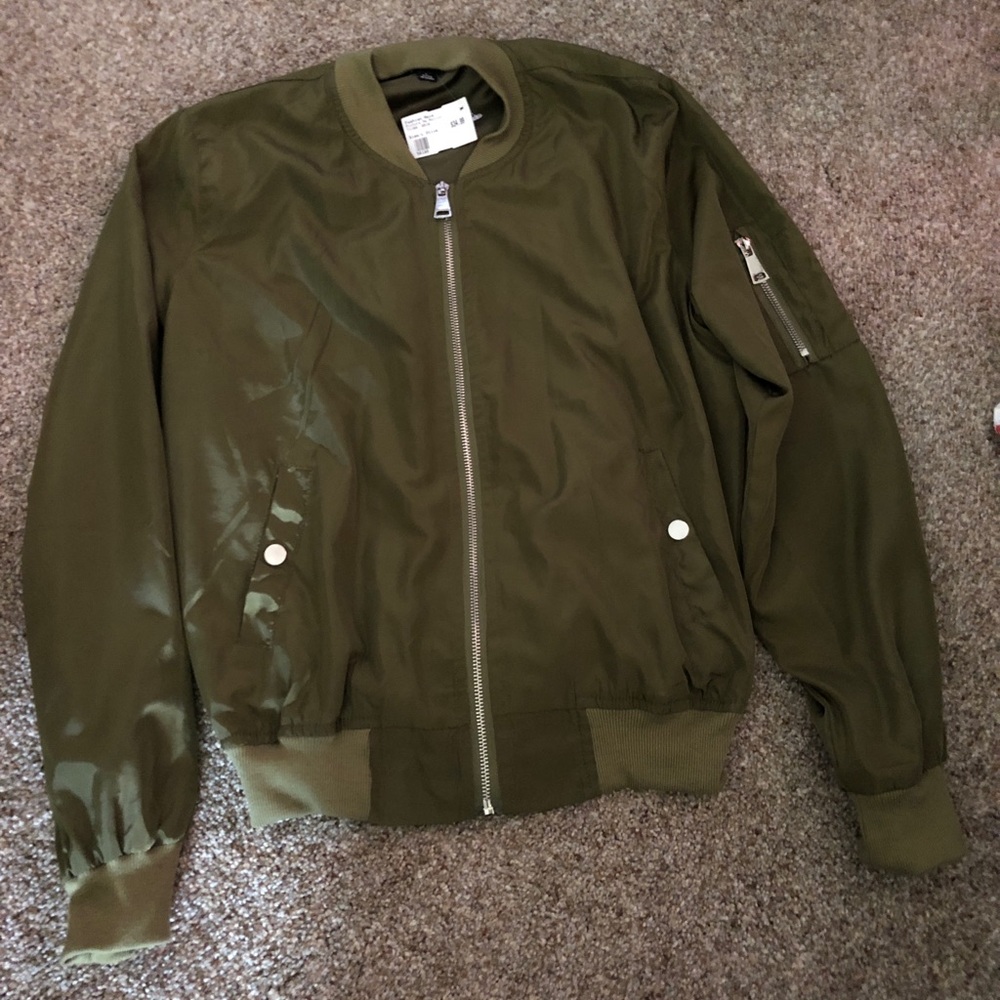 Fashion Nova bomber jacket